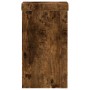 Soportes de plantas 2 uds madera roble ahumado 10x10x18 cm von , Topfständer - Ref: Foro24-852883, Preis: 16,54 €, Rabatt: %