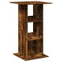 Mesa alta bar con almacenaje madera roble ahumado 60x60x102 cm von , Küchen- und Esstische - Ref: Foro24-854332, Preis: 75,93...