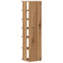 Mueble zapatero madera ingeniería roble artisan 28x27x102 cm by , Shoe racks and shoe organizers - Ref: Foro24-856666, Price:...