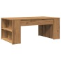 Mesa de centro madera ingeniería roble artesanal 102x55x42cm von , Couchtisch - Ref: Foro24-856025, Preis: 72,49 €, Rabatt: %