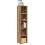 Estanterías de CD 2 uds madera roble artisan 21x16x93,5 cm von , CD- und DVD-Speicher - Ref: Foro24-855839, Preis: 58,08 €, R...