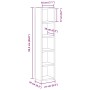 Estanterías de CD 2 uds madera roble artisan 21x16x93,5 cm von , CD- und DVD-Speicher - Ref: Foro24-855839, Preis: 58,08 €, R...