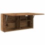 Mueble de pared baño madera ingeniería envejecida 80x25x40 cm von , Badezimmerwaschtische - Ref: Foro24-860092, Preis: 55,83 ...