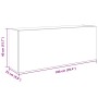 Armario de pared baño madera ingeniería gris sonoma 100x25x40cm by , bathroom vanities - Ref: Foro24-860108, Price: 68,20 €, ...