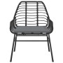 Set de comedor jardín 9 piezas cojines ratán polivinílico negro von , Gartensets - Ref: Foro24-3334554, Preis: 694,20 €, Raba...