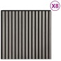 Paneles acústicos de pared 8 uds listones 60,5x60 cm von , Wandverkleidung - Ref: Foro24-42002583, Preis: 144,62 €, Rabatt: -5%%