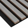 Paneles acústicos de pared 8 uds listones 60,5x60 cm von , Wandverkleidung - Ref: Foro24-42002583, Preis: 144,62 €, Rabatt: -5%%