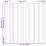 Paneles acústicos de pared 8 uds listones 60,5x60 cm von , Wandverkleidung - Ref: Foro24-42002583, Preis: 144,62 €, Rabatt: -5%%