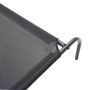 Cama elevada para perros negra 130x80x20 cm textilene y acero | Foro24.es | Tu tienda online para hogar, jardín y más Foro24.es
