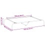 Cama elevada para perros negra 130x80x20 cm textilene y acero | Foro24.es | Tu tienda online para hogar, jardín y más Foro24.es