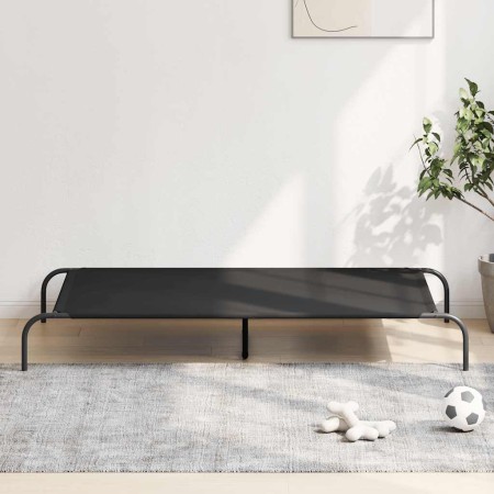 Cama elevada para perros negra 150x90x20 cm tela Oxford y acero von , Betten für Hunde - Ref: Foro24-42000841, Preis: 41,75 €...