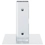 Bases para postes cuadradas 12 uds. Plata 51x51 mm de , Postes de cerca - Ref: Foro24-42000003, Precio: 62,35 €, Descuento: %