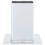 Bases para postes cuadradas 4 uds. Plata 81x81 mm de , Postes de cerca - Ref: Foro24-42000008, Precio: 21,39 €, Descuento: %