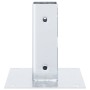 Bases para postes cuadradas 12 uds. Plata 46x46 mm de , Postes de cerca - Ref: Foro24-42000001, Precio: 59,22 €, Descuento: %