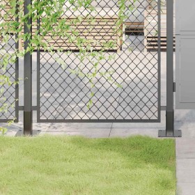 Bases para postes cuadradas 4 uds. Antracita 51x51 mm von , Zaunpfosten - Ref: Foro24-42000020, Preis: 22,01 €, Rabatt: %