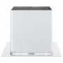 Bases para postes cuadradas 12 uds. Plata 141x141 mm de , Postes de cerca - Ref: Foro24-42000017, Precio: 104,40 €, Descuento: %