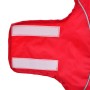 Chubasquero perros con tiras reflectantes poliéster rojo S von , Kleidung für Hunde - Ref: Foro24-42000280, Preis: 18,00 €, R...