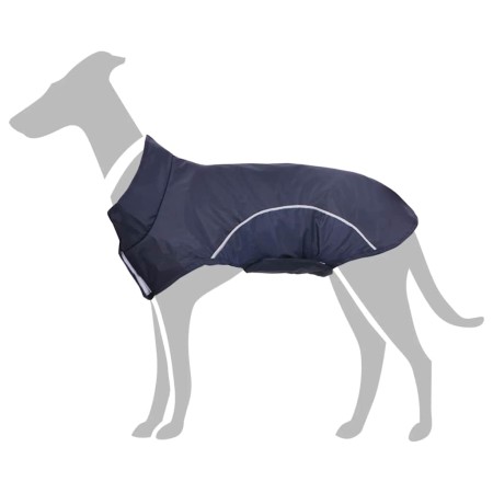 Chubasquero perros con tiras reflectantes poliéster azul XXS | Foro24.es | Tu tienda online para hogar, jardín y más Foro24.es