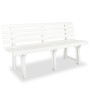 Banco de jardín plástico blanco 145,5 cm von , Gartenbänke - Ref: Foro24-43583, Preis: 87,34 €, Rabatt: %