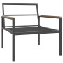 Juego muebles de jardín 4 pzas y cojines acero gris antracita von , Gartensets - Ref: Foro24-3188016, Preis: 386,76 €, Rabatt: %