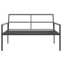 Juego muebles de jardín 4 pzas y cojines acero gris antracita von , Gartensets - Ref: Foro24-3188016, Preis: 386,76 €, Rabatt: %