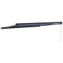 Toldo retráctil aluminio y tela azul y blanco 4x3 m by , Awnings - Ref: Foro24-3154548, Price: 509,35 €, Discount: %