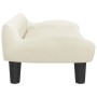 Sofá para niños de terciopelo crema 70x40x24 cm von , Baby- und Kleinkindmöbel - Ref: Foro24-3196355, Preis: 72,01 €, Rabatt:...