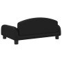 Sofá para niños de tela negro 70x45x30 cm by , Baby and Toddler Furniture - Ref: Foro24-3196362, Price: 75,20 €, Discount: %