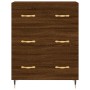 Aparador alto madera contrachapada marrón roble 69,5x34x180 cm by , Sideboards - Ref: Foro24-3198392, Price: 183,70 €, Discou...