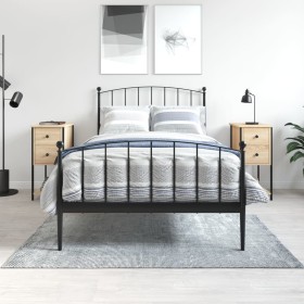 Mesitas noche 2 uds madera ingeniería roble Sonoma 32x42x70 cm von , Nachttische - Ref: Foro24-826096, Preis: 113,09 €, Rabat...