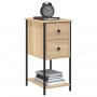 Mesitas noche 2 uds madera ingeniería roble Sonoma 32x42x70 cm by , Nightstands - Ref: Foro24-826096, Price: 113,09 €, Discou...