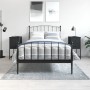 Mesitas de noche 2 uds madera de ingeniería negro 32x42x70 cm by , Nightstands - Ref: Foro24-826094, Price: 160,20 €, Discoun...