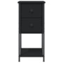 Mesitas de noche 2 uds madera de ingeniería negro 32x42x70 cm by , Nightstands - Ref: Foro24-826094, Price: 160,20 €, Discoun...