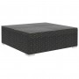 Set muebles de jardín 10 piezas y cojines ratán sintético negro by , Garden sets - Ref: Foro24-46817, Price: 994,58 €, Discou...
