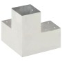 Conectores de postes en Y 4 uds metal galvanizado 91x91 mm de , Postes de cerca - Ref: Foro24-145474, Precio: 37,29 €, Descue...