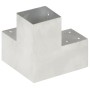 Conector de postes en forma de Y metal galvanizado 101x101 mm de , Postes de cerca - Ref: Foro24-145481, Precio: 25,39 €, Des...