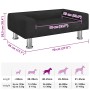 Cama para perros de terciopelo negra 70x45x26,5 cm von , Betten für Hunde - Ref: Foro24-171922, Preis: 81,36 €, Rabatt: -5%%