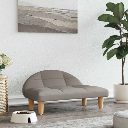 Cama para perros de tela gris taupe 70x52x30 cm von , Betten für Hunde - Ref: Foro24-171936, Preis: 74,44 €, Rabatt: %