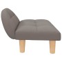 Cama para perros de tela gris taupe 70x52x30 cm von , Betten für Hunde - Ref: Foro24-171936, Preis: 74,44 €, Rabatt: %