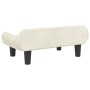 Cama para perros de terciopelo crema 70x40x24 cm von , Betten für Hunde - Ref: Foro24-171957, Preis: 72,01 €, Rabatt: -5%%