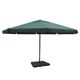 Sombrilla de jardín con base portátil aluminio verde von , Sonnenschirme - Ref: Foro24-271717, Preis: 314,31 €, Rabatt: %