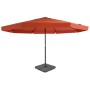 Sombrilla de jardín con base portátil terracota von , Sonnenschirme - Ref: Foro24-276326, Preis: 340,07 €, Rabatt: %