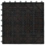 Baldosas de porche WPC 30x30 cm 2 m² marrón oscuro 22 unidades von , Böden und Teppiche - Ref: Foro24-277805, Preis: 121,80 €...