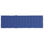 Cojín de tumbona de tela Oxford azul 200x50x3 cm by , Cushions for chairs and sofas - Ref: Foro24-314198, Price: 33,57 €, Dis...