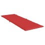 Cojín de tumbona de tela Oxford rojo 186x58x4 cm von , Kissen für Stühle und Sofas - Ref: Foro24-314164, Preis: 51,03 €, Raba...