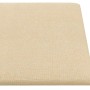 Paneles de pared 12 uds tela crema 60x30 cm 2,16 m² de , Recubrimiento de paredes - Ref: Foro24-343844, Precio: 59,05 €, Desc...
