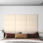 Paneles de pared 12 uds terciopelo crema 60x30 cm 2,16 m² de , Recubrimiento de paredes - Ref: Foro24-343871, Precio: 57,37 €...