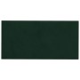 Paneles de pared 12 uds terciopelo verde oscuro 60x30 cm 2,16m² de , Recubrimiento de paredes - Ref: Foro24-343865, Precio: 5...