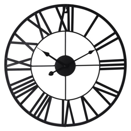 H&S Collection Reloj de pared con números romanos negro von , Wanduhren - Ref: Foro24-445871, Preis: 33,07 €, Rabatt: %