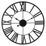 H&S Collection Reloj de pared con números romanos negro von , Wanduhren - Ref: Foro24-445871, Preis: 33,07 €, Rabatt: %